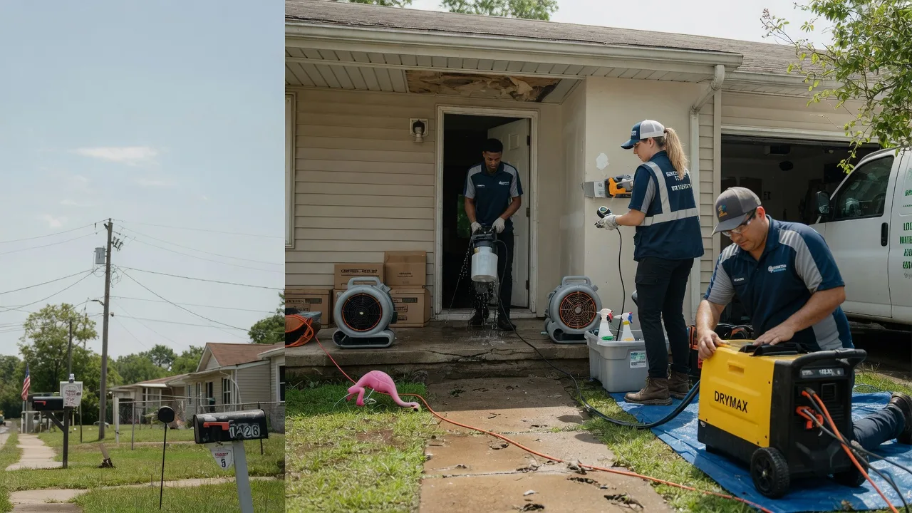 Storm Damage Water Removal in Meridianville, AL near me